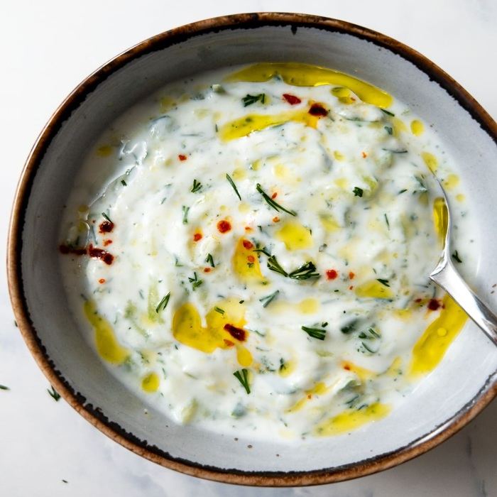Cacık (Gurken-Joghurt)