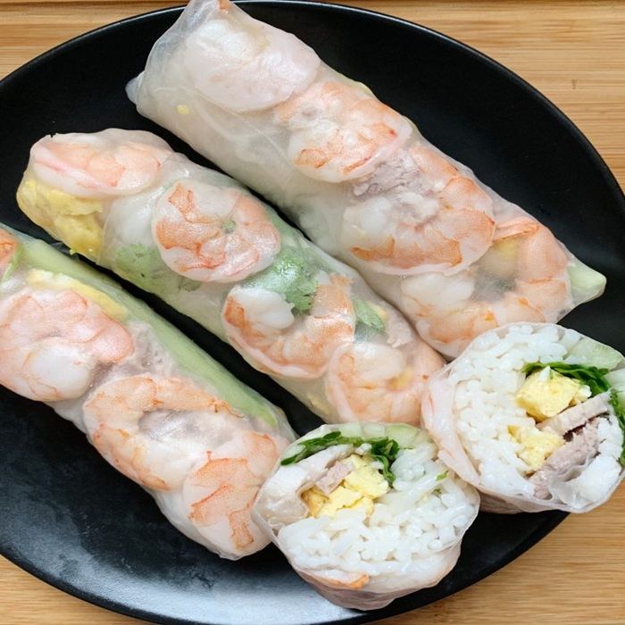 Goi Cuon (frische Sommerrollen)
