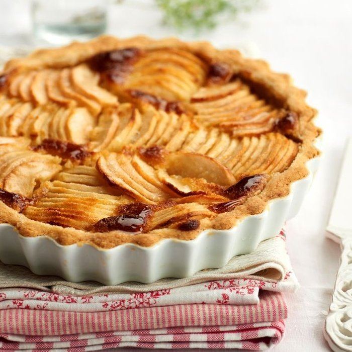 Chinon-Äpfel-Tarte