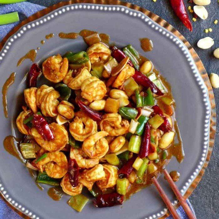 Kung Pao Garnelen