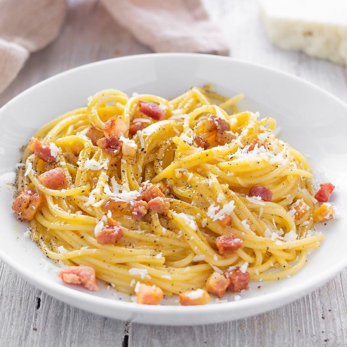 Carbonara-Spaghetti