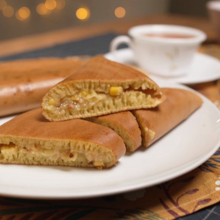 Erdnussbutter-Pfannkuchen