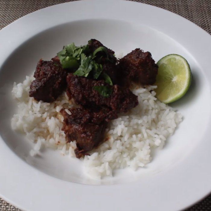 Rindfleisch-Rendang