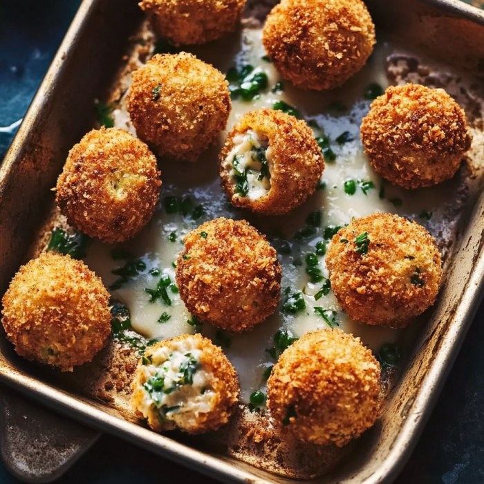 Jamon & Wildknoblauch-Croquetas