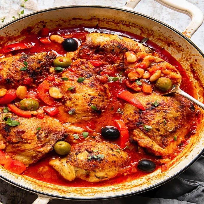 Spanische Hähnchen