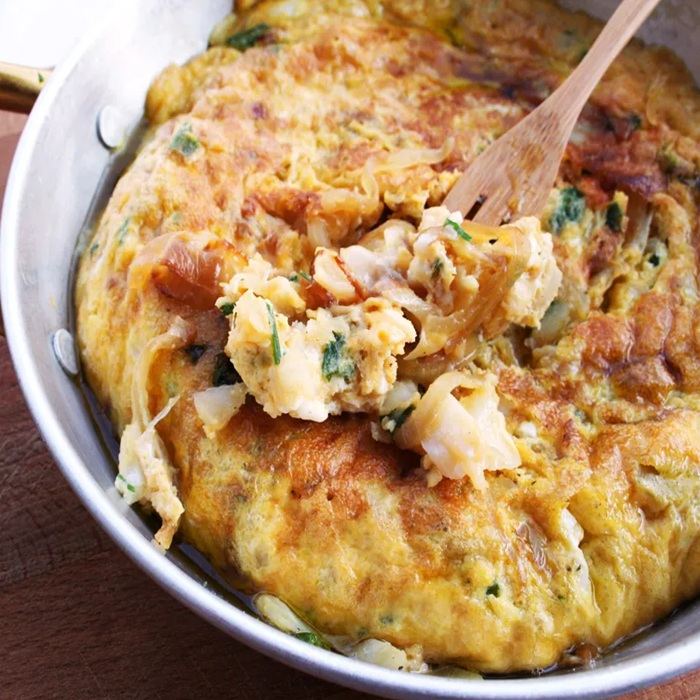 Salzcod-Tortilla