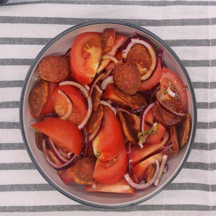 Chorizo-Tomaten-Salat