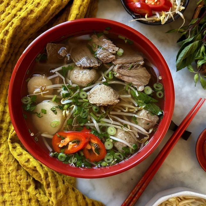 Rindfleisch-Pho