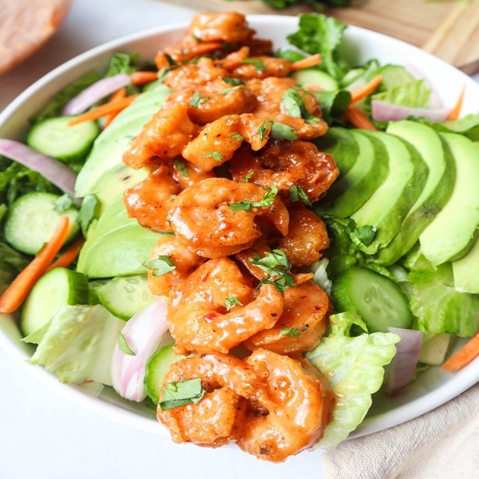 Bang-Bang-Schrimp-Salat