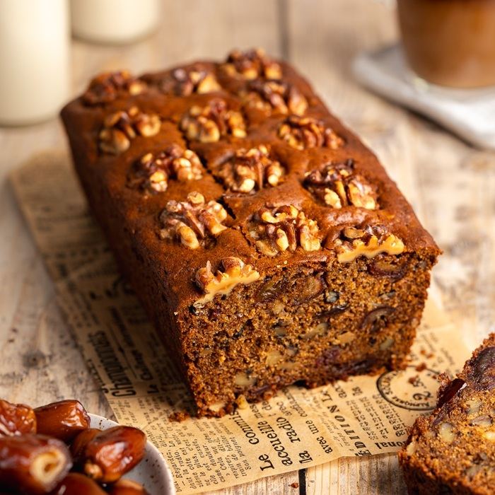 Walnuss, Dattel- und Honigkuchen