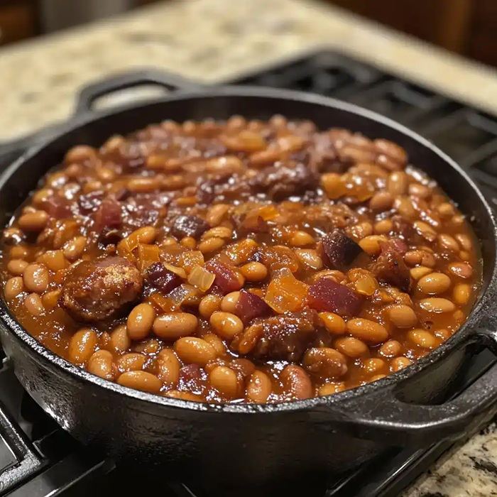 Molasses-Baked Beans