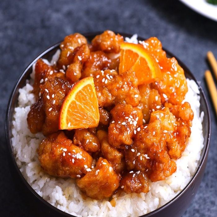 Orange-Chicken aus China