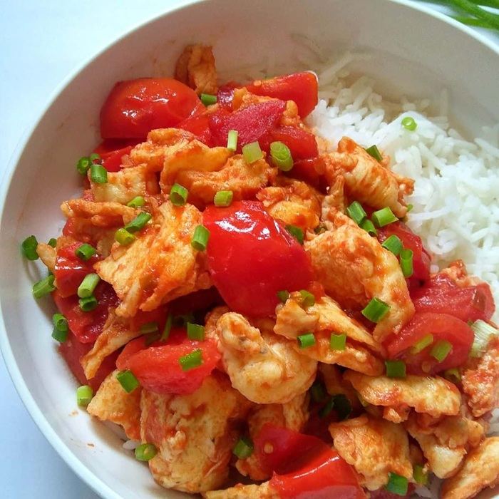 Chinesische Tomaten-Eier-Frittata