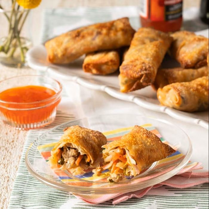 Airfryer-Eierrollen