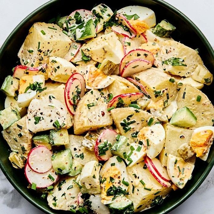 Klassische Kartoffelsalat